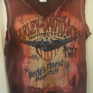 Ladies Harley sleeveless